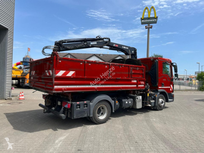 شاحنة MAN TG-L 8.190.4x2 BL 2-Achs Kipper Kran...