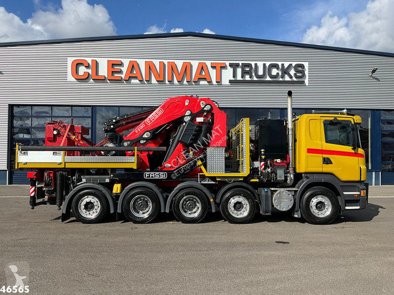 Camion Scania 620 10x4 Fassi 195 Tonmeter...