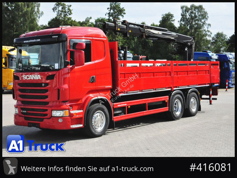Camion Scania R400, HIAB XS 166-3 Lift-Lenkachse