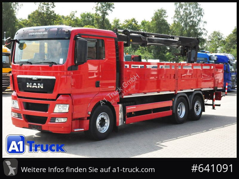 Camion MAN TGX 26.400 LL, Hiab XS 166,...