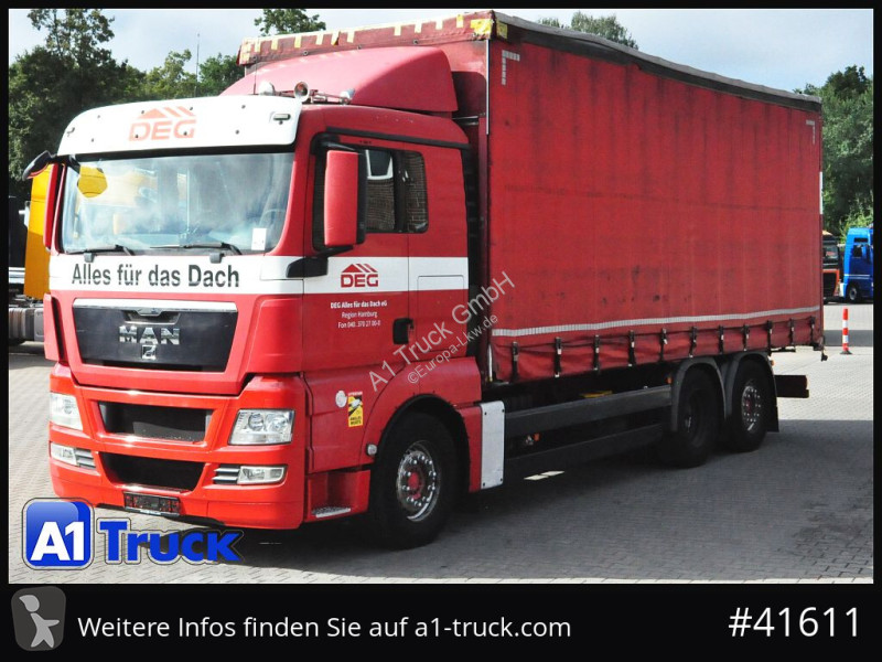 Camión MAN TGX 26.360 BL Tautliner Intarder...