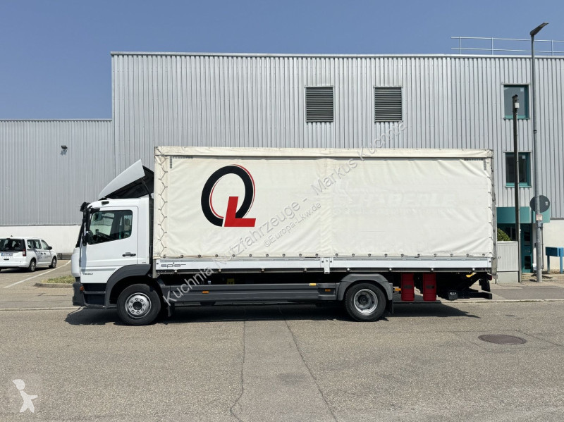 Camion Mercedes 1530L Schiebeplane 7,2m LBW...