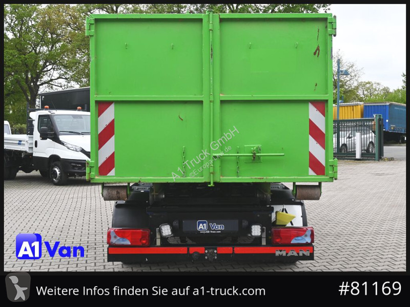 Vrachtwagen MAN TGE 6.180 Abrollkipper, Klima,...