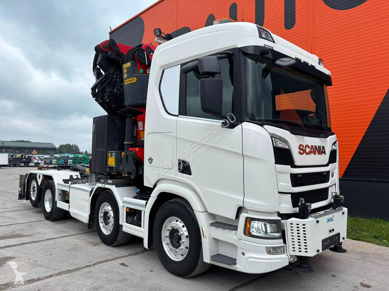 Camion Scania R 580 8x2*6 PK 78002 + JIB /...