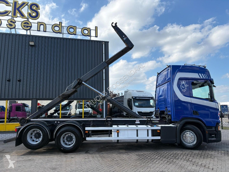 Camion Scania R 410 + HOOK IFT SYSTEM 25 tons +...