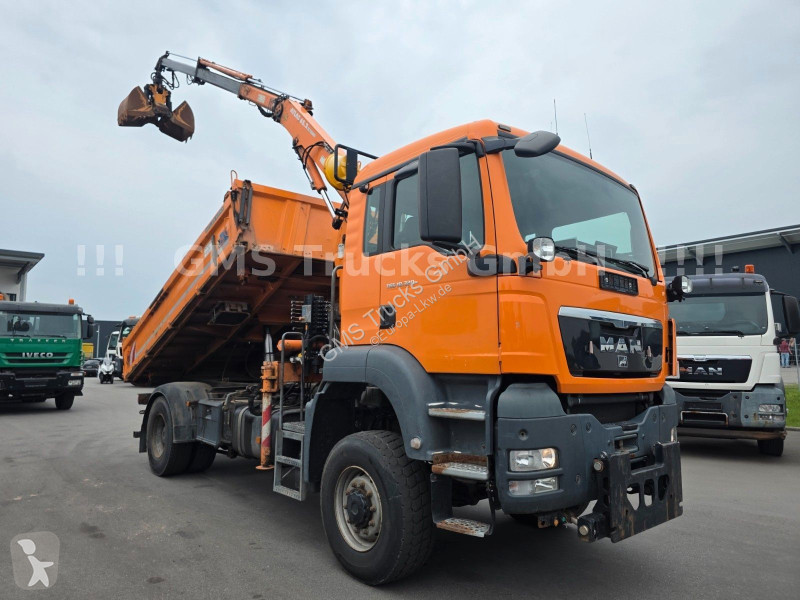 Camión MAN TGS / 4X4 ALLRAD / Meiller / Kran FUNK