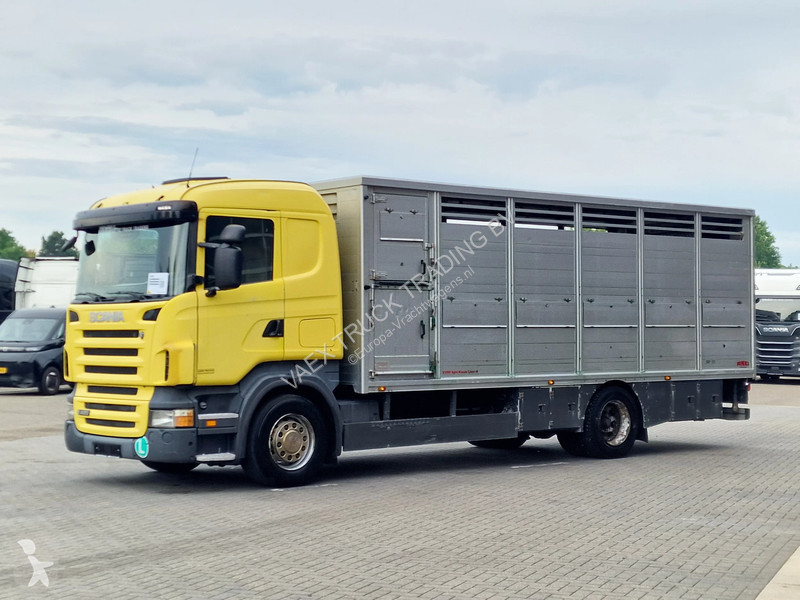 Camión Scania 4x2 - Finkl livestock 16.8M2 -...