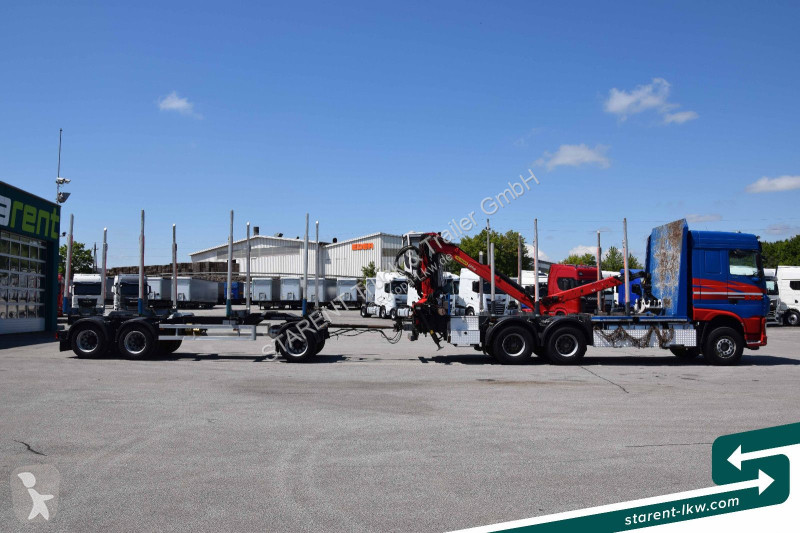 Camion remorque DAF 530 6x4 Kran Palfinger...