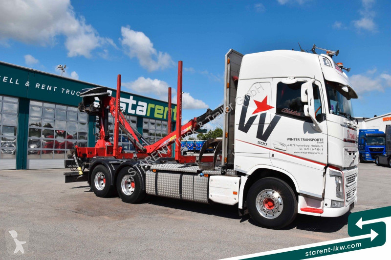 Camion remorque Volvo FH500 6x4 Penz Kran...