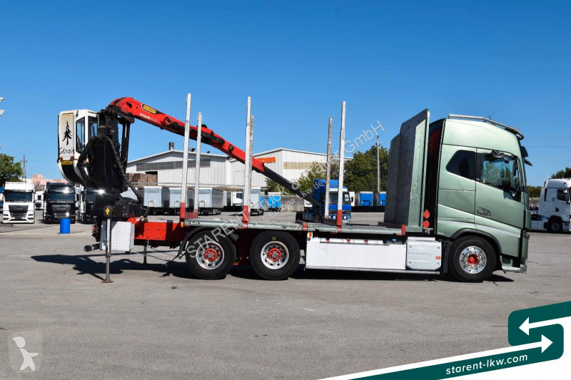 Camion Volvo 750 6x4 Palfinger Kabinenkran...
