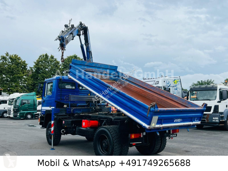 Vrachtwagen MAN BB Meiller 4x4 5m3...