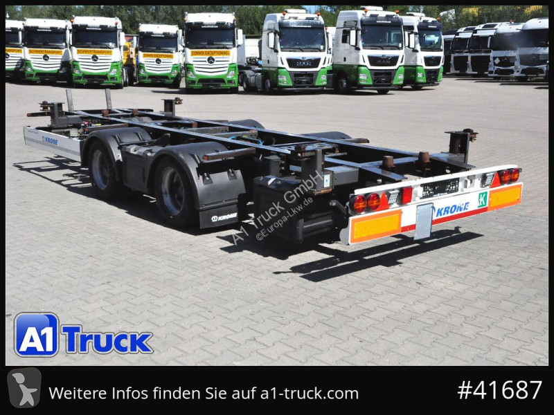 Vrachtwagen Krone ZZW 18, Jumbo, Multi Höhe bis...