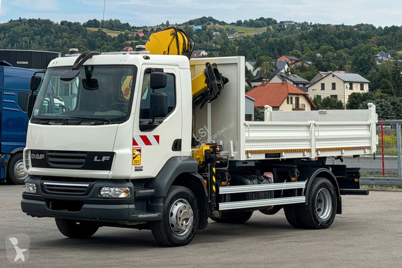 Camión DAF 55220 * Pritsche 4,20 m + KRAN / FUNK