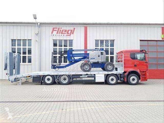 Camión  LKW Tieflade Liftmaster Aufbau für 4...