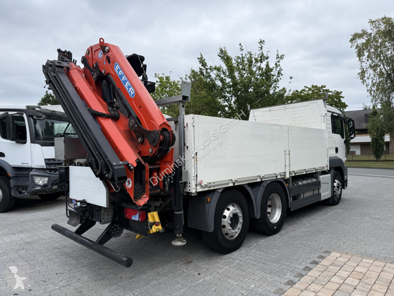 Camion MAN TGS 26.470 6X2 Effer 215 bis 16 Meter