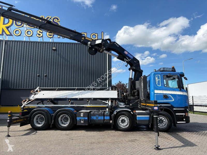 Camión Scania R 490 + HMF 5020 - 6X EXT. + JIB...
