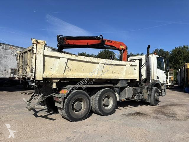 Camión DAF BI-BENNE + grue PALFINGER pk 15500...