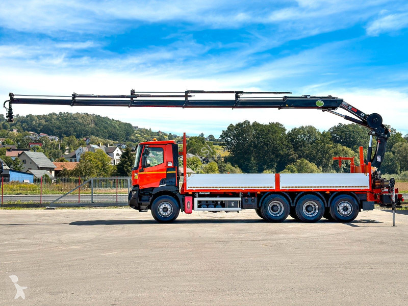 Camión Renault C430 Pritsche 7,10 m  HIAB 211...