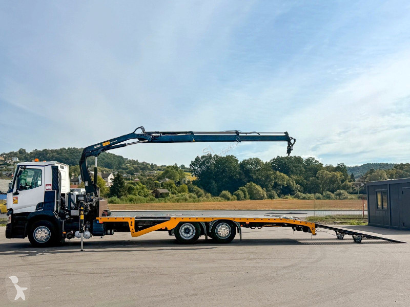 Camión Renault T 380 Abschleppwagen 8,00 m HIAB...