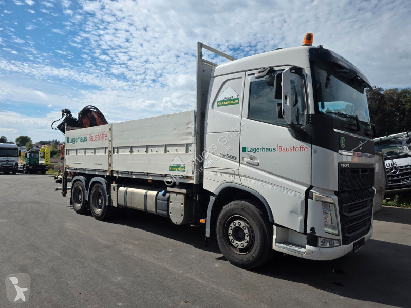 Camión Volvo 500 / 6X4 / EEV / 18m Atlas Kran