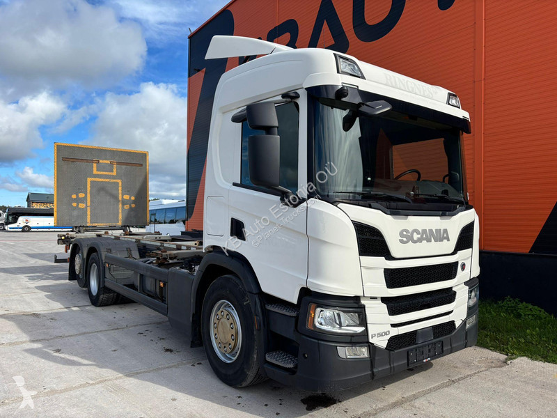 Camión Scania P 500 6x2*4 9 TON FRONT AXE /...