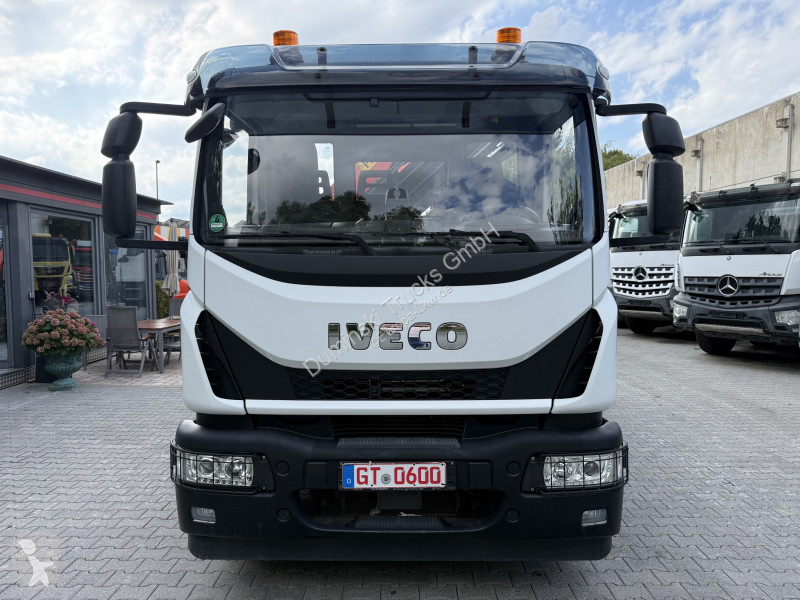 Camión Iveco EuroCargo 180-320 Kipper mit Kran...