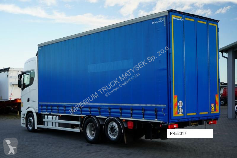 Camión Scania S 450 / FIRANKA 8,2 m / 6x2 / OŚ...