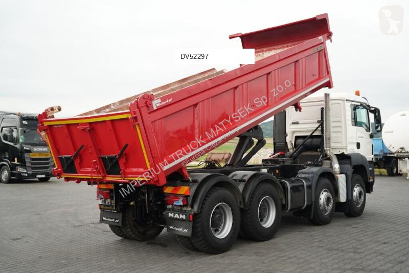 Camión MAN TGS 35.400 / 8X4 / WYWROTKA 2...