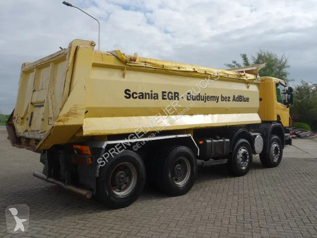 Kamion Scania P380 8X4 MET 20CUB STEE...