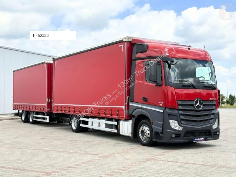 Kamion s návěsem Mercedes ACTROS / ZESTAW...