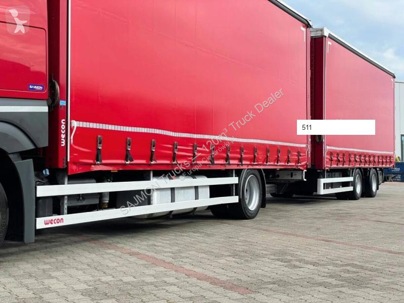 Kamion Mercedes ACTROS / ZESTAW TANDEM 120 M3 /...
