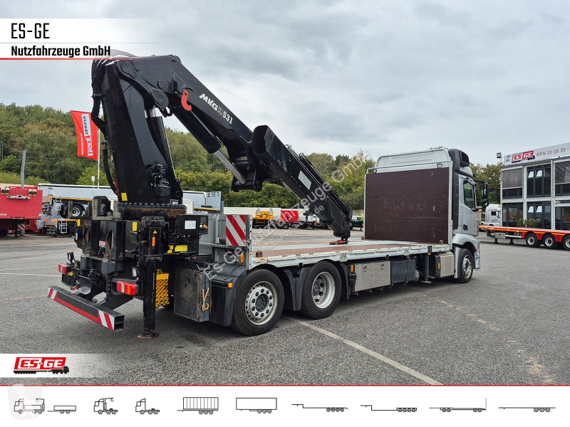 Camión Mercedes 2546 L 6X2 ACTROS, Pritsche,...