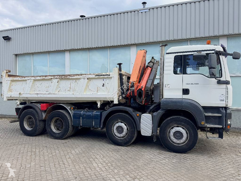 Kamion MAN 35.400 With Palfinger PK15500 Crane