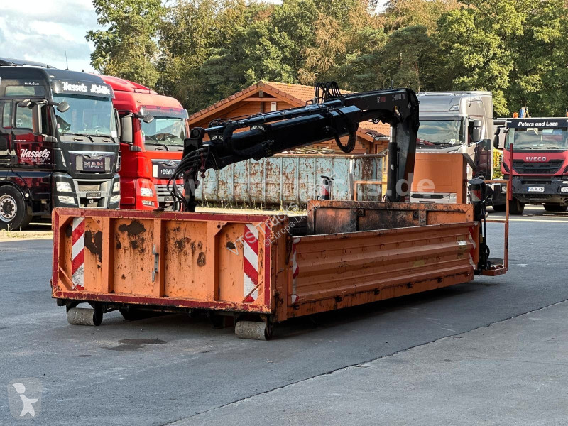 Kamion  Lübben P65/StBW Abrollcontainer + HIAB...