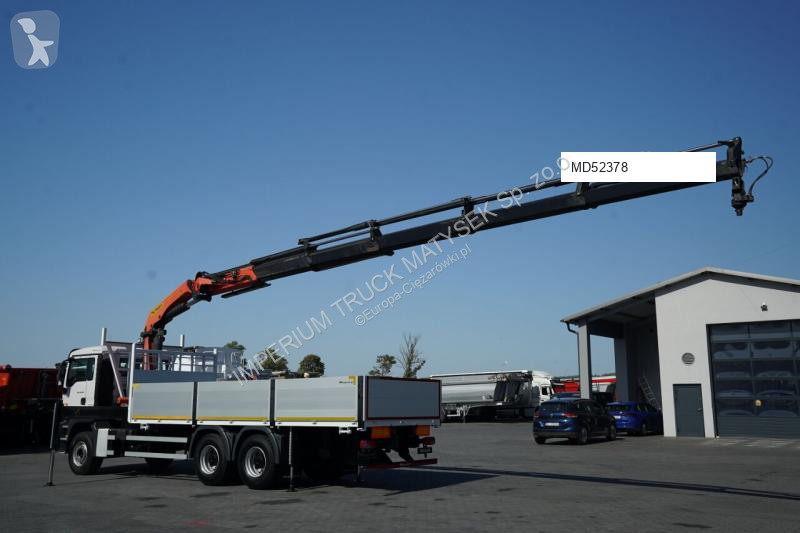 Kamion MAN TGS 26.360 / 6x4 / SKRZYNIA  - 7 M /...