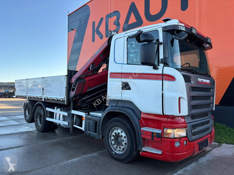Kamion Scania 6x2 HIAB 288E-8 / BOX L=5281 mm