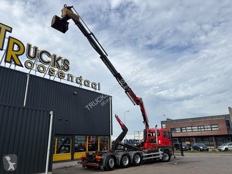 Camión MAN 35,400 + FASSI 195 4x + DALBY HOOK...