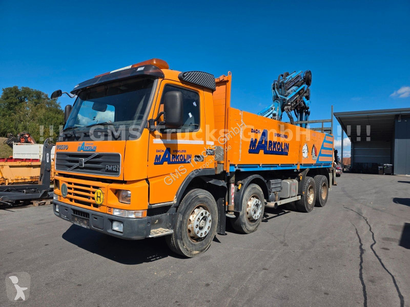 Teherautó Volvo 380 / 8X4 / 28m Hiab Kran / WINCH