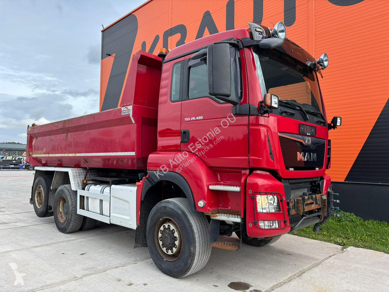 Teherautó MAN 28.480 6x4*4 BOX L=5076 mm