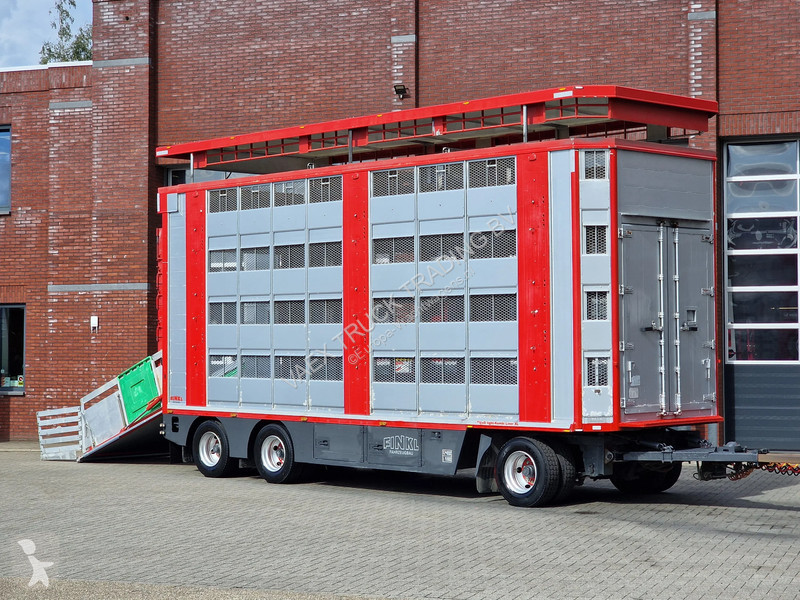 Teherautó Volvo 13500 6x2 - Livestock 4 deck...