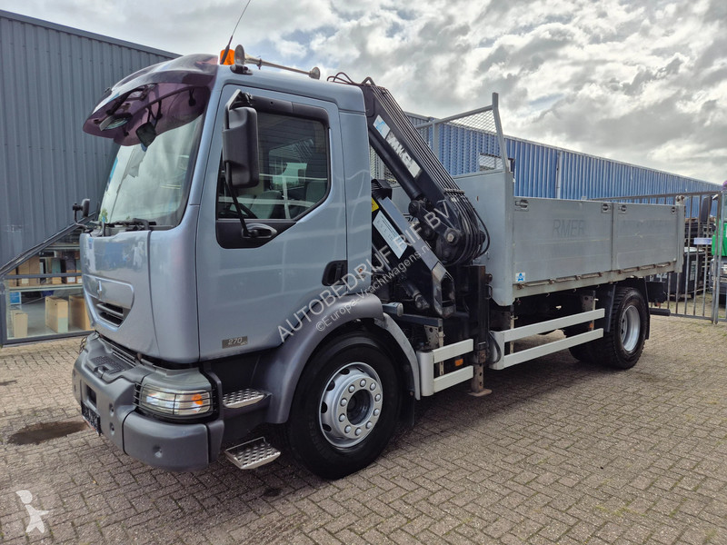 Camión Renault Midlum DCI/ 12 TM Krane Remote/...