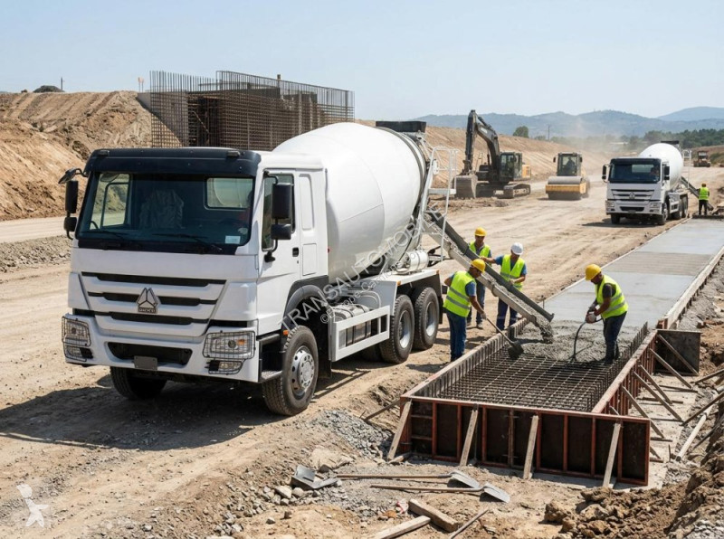 Camion Howo  Mixer Truck 8 CBM
