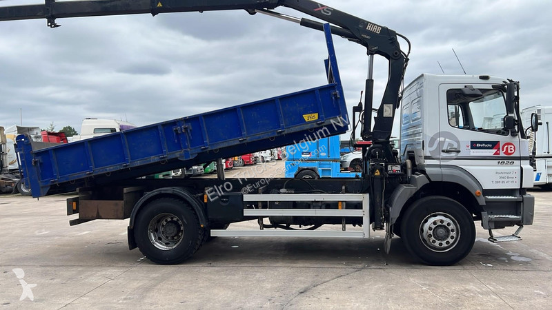 Camion Mercedes 1828 (BELGIAN TRUCK / HIAB 122...