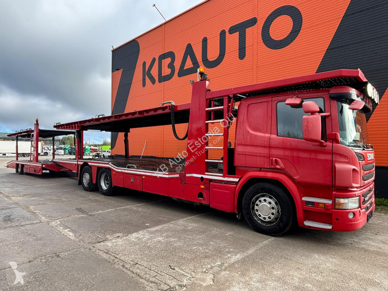 Camion Scania P 450 6x2*4 TRAIER TIJHOF TA16000