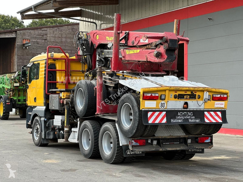 MAN 33.540 6x4 BL  Langholz TAJFUN truck