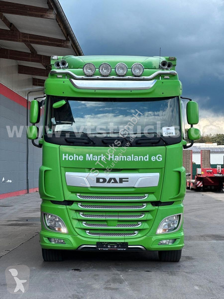 Camion DAF 480 LL 6x2 3.Stock Menke Viehwagen...
