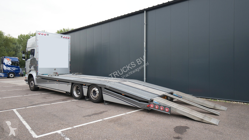 Camion Scania 620 V8 6x2 Car/Machine transport