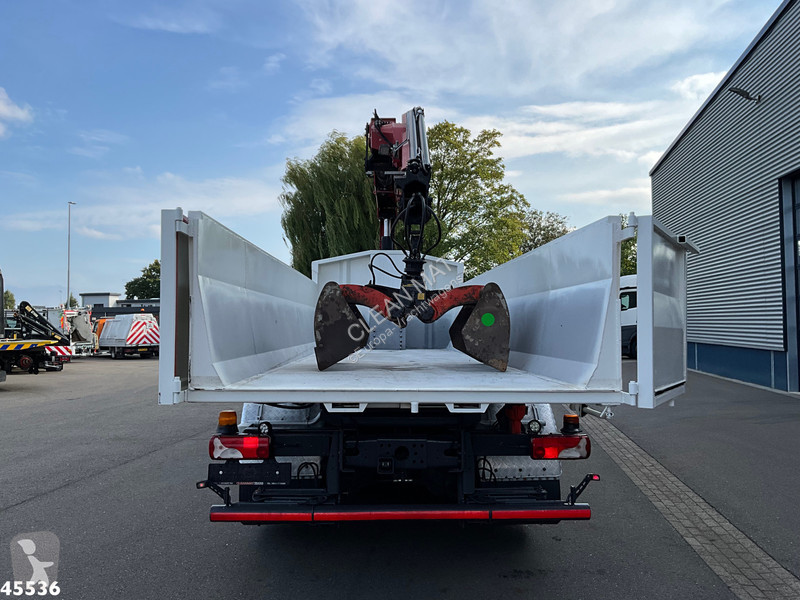 Scania Euro 6 CNG HMF 25 Tonmeter laadkraan truck