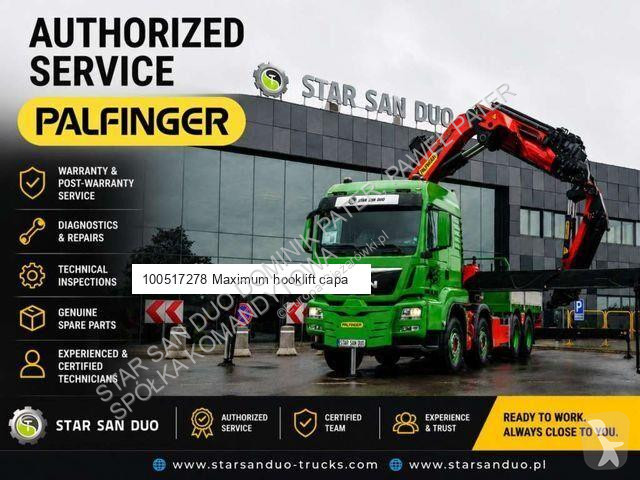 Camion MAN TGS 26.460 6x2 Palfinger PHT 20SLD5...