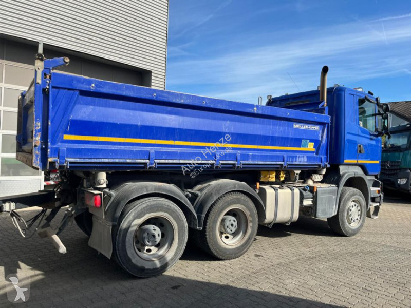 Camion Scania R 490 6x4 3-Achs Kipper Meiller...